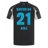 Camisa de Futebol Bayer Leverkusen Amine Adli #21 Equipamento Alternativo 2024-25 Manga Curta